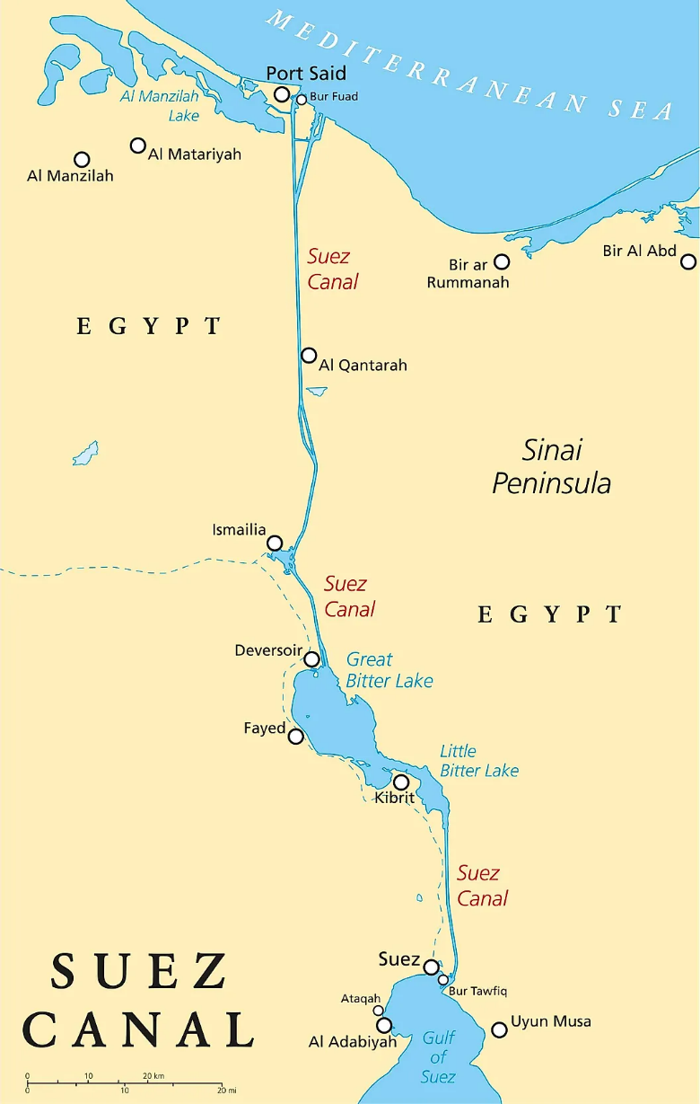 These “shortcuts” have enabled global trade to flourish over the years and have solidified their places among the greatest innovations of the 20th century.  Without these canals, transits would be much longer, making goods and raw materials much more expensive due to extra fuel costs, estimated at around $300,000 more for each ship.  Also, in the age of global warming, it is estimated that the Panama Canal alone has saved more than 13 million tons of CO2 emissions in 2020.  That is the equivalent of 2.8 million cars driven for a year.   These man-made waterways, by splitting continents, have truly brought the world closer together.